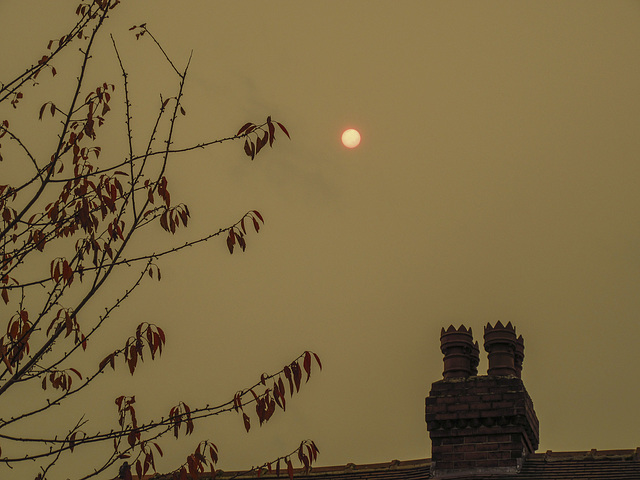 Red sun over Whirlow 3
