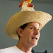 San Salvadore rooster hat, Remedios, Cuba