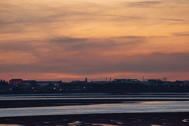 Dawn from Eastham Ferry