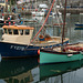 Boat reflections at Mevagissey Harbour