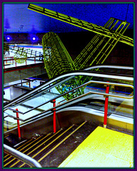 HFF! Colombia metro station, Madrid