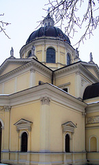 PL - Warschau - Kirche am Schloss Wilanow