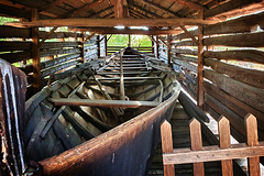 Historical Boathouse at Seurasaari (Finland)