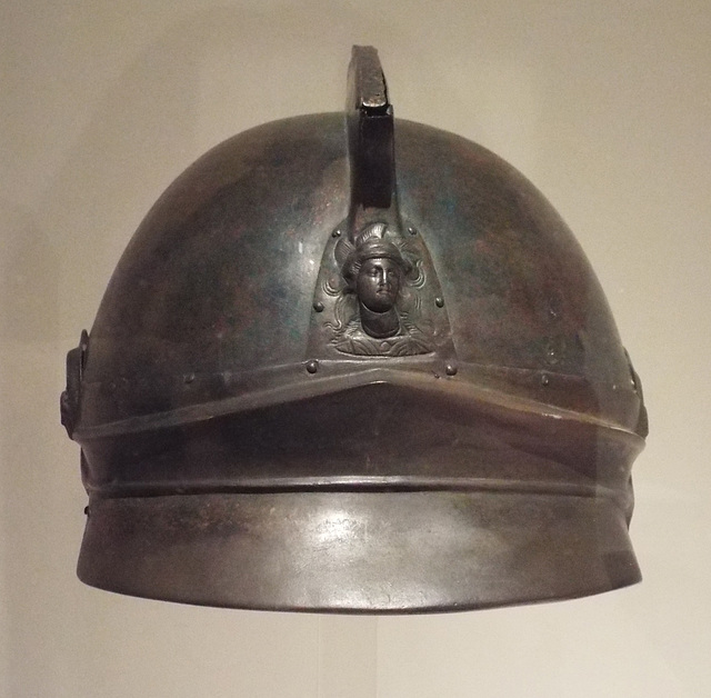 Bronze Helmet from Melos in the Metropolitan Museum of Art, June 2016