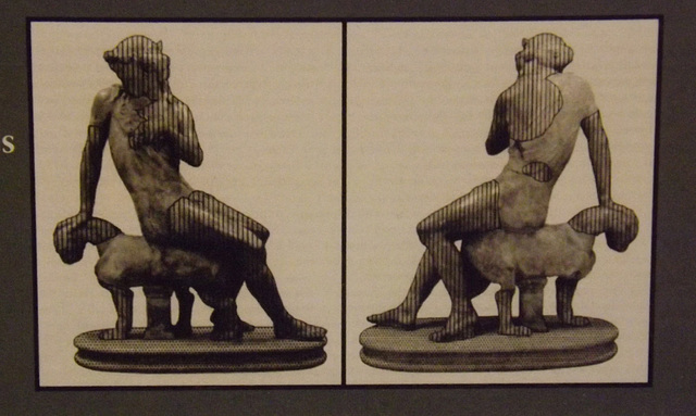 Dionysos Seated on a Panther- Restoration in the Metropolitan Museum of Art, February 2014