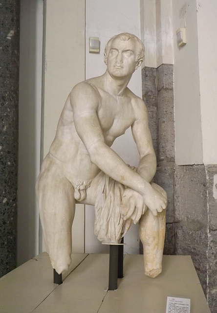 The So-Called Hero of Cassino in the Naples Archaeological Museum, July 2012