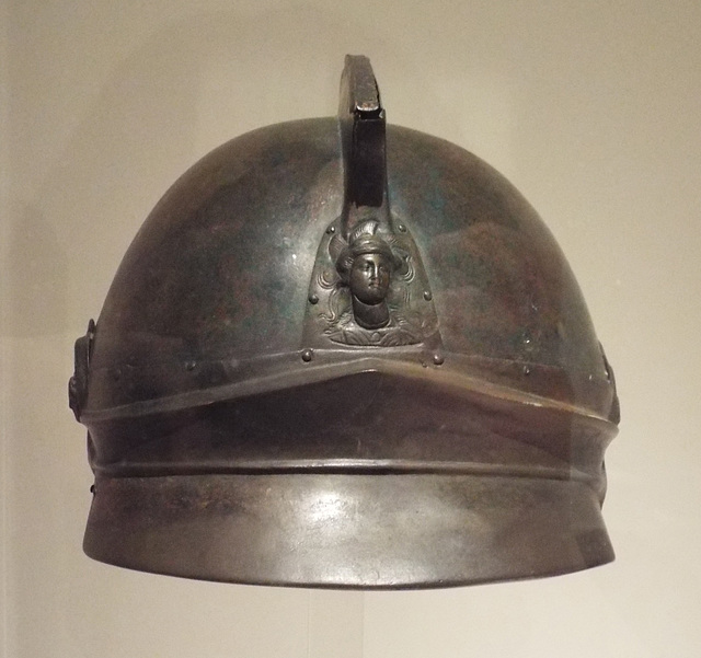 Bronze Helmet from Melos in the Metropolitan Museum of Art, June 2016