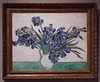 Irises by Van Gogh in the Metropolitan Museum of Art, July 2018