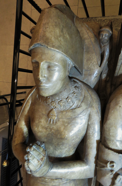 st helen bishopsgate , london effigy on c15 tomb of sir john crosby +1476  (25)