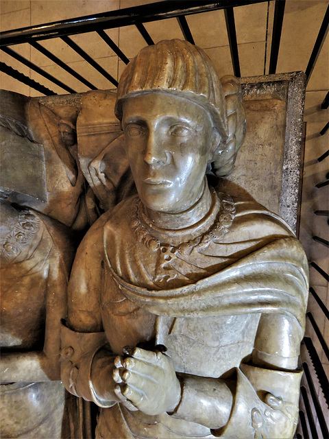 st helen bishopsgate , london  effigy on c15 tomb of sir john crosby +1476 (26)