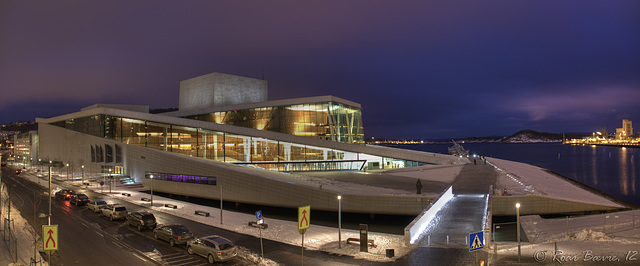 Oslo opera house.
