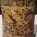 Detail of a Maya Vessel with the Rebirth of the Maize God in the Metropolitan Museum of Art, December 2022