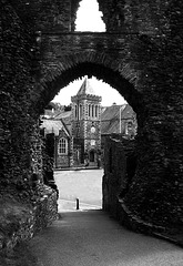 Launceston Castle Gatehouse