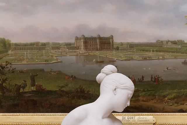 "Le château de Chantilly en 1781" (Henri de Cort)