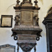st helen bishopsgate c17 tomb of rachel chambrelan, +1687, attrib to gibbons , london  (37)