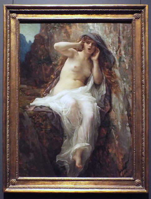Echo by Cabanel in the Metropolitan Museum of Art, July 2018