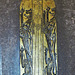 st helen bishopsgate , heraldry on brass from early c16 tomb   (40)