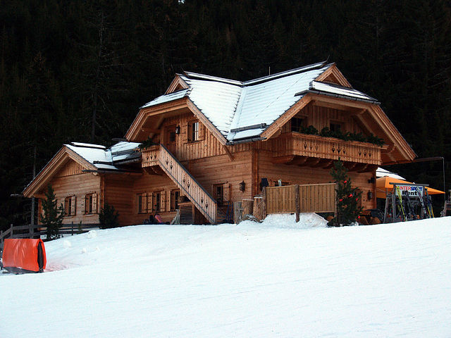 Alpine Wooden Restaurant