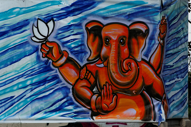 Ganesha in Užupis (© Buelipix)
