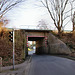 Heerener Straße, Brücke der Bahnstrecke Dortmund–Soest (Unna-Mühlhausen) / 12.02.2022