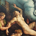 Detail of The Birth of Bacchus by Giulio Romano in the Getty Center, June 2016