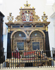 st helen bishopsgate , london c17 tomb of sir john spencer +1609 (47)