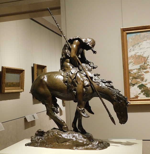 End of the Trail by James Earl Fraser in the Metropolitan Museum of Art, Feb. 2020