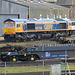 66766 at Eastleigh - 27 January 2015