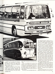 Primrose Coaches article from 'Buses Extra' magazine 1977 - Page 3