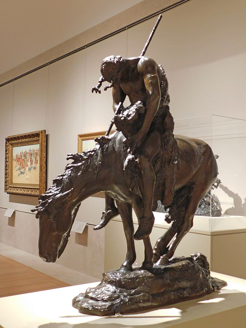 End of the Trail by James Earl Fraser in the Metropolitan Museum of Art, Feb. 2020