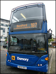 Damory bus at Dorchester South