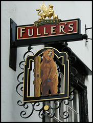 Fuller's Bear sign