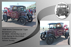 A11 1929 Morris Commercial T type breakdown lorry
