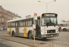 (De Lijn contractor) Alpaerts 106118 (151 P7) in Mechelen - 1 Feb 1993