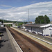 Dingwall station from the footbridge.