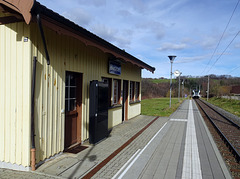 Bahnstation Buckten (Schweizerdeutsch: Buckte)