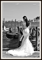 He aquí una de las novias en Venecia+(1PiP)