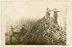 Archers on the Woodpile