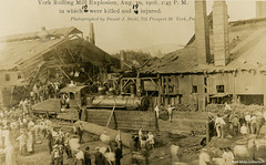 York Rolling Mill Explosion, York, Pennsylvania, August 10, 1908