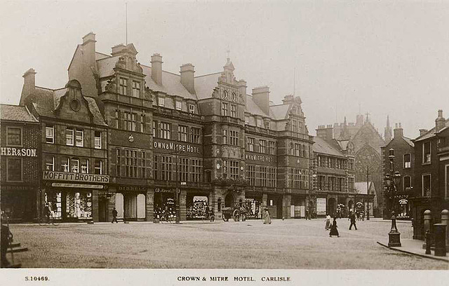Cumbria, Carlisle, Crown and Mitre Hotel.