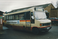 First Eastern Counties Buses 885 (G833 RDS) at Bury St. Edmunds – 24 Jan 1999 (409-07)