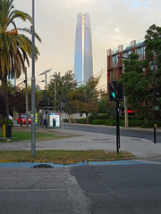 view to Costanera centre ,Santiago_Chile