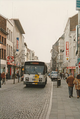 De Lijn 5934 (1499 P) in Bruul, Mechelen - 1 Feb 1993