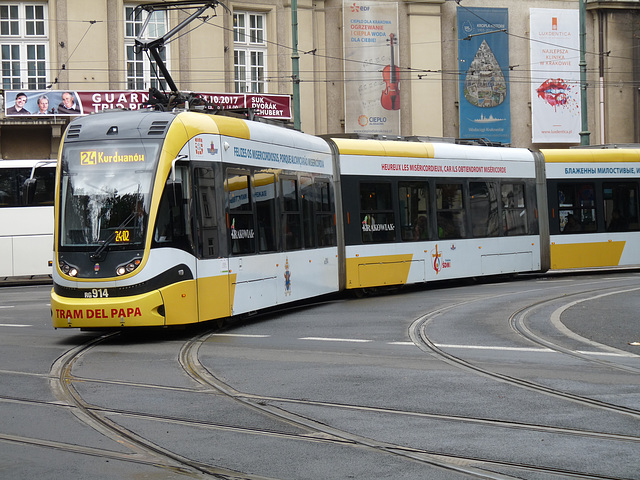 Krakow- The Pope's (John Paul II) Tram