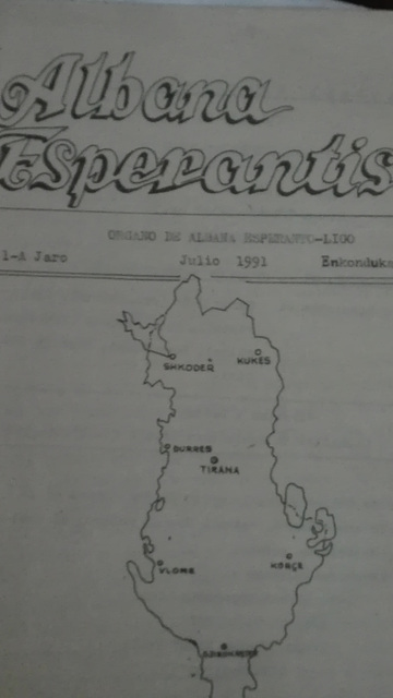 Albana esperantisto julio 1991