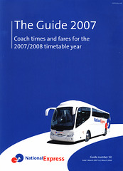 National Express Coach Guide Summer 2007/8 cover