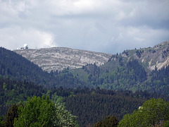 Blick von Saint-Cerque zum La Dôle