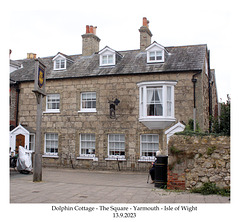 Dolphin Cottage, The Square, Yarmouth, Isle of Wight - 13 9 2023