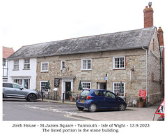 Jireh House, St James' Square, Yarmouth, Isle of Wight - 13 9 2023
