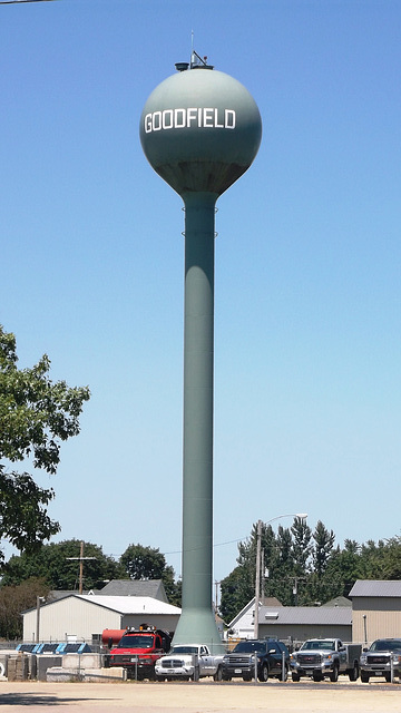 Goodfield water tower